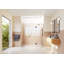 Stellar 81.5 in. x 78 in. Fully Frameless 3 Panel Inline Hinge Shower Door-1552409290