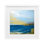 «Vibrant Ocean Light at Dusk», reproduction sous verre encadrée, design par Patrick Dennis