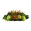 Assorted Hydrangea Fall Arrangement With Magnolia Leaves And Heather