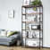 Gianantonio 70.9" x 31.5" Shelving Unit Rustic Industrial Large Bookshelf for Home Décor Display