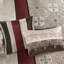 Literie grand rouge - avec 2 édredons carrés et 1 oreiller, collection 7 édredons-118640901-118640899