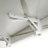 Modern Marble Look Extendable Dining Table, Press-To-Open Leaf, 94.5" Max Length