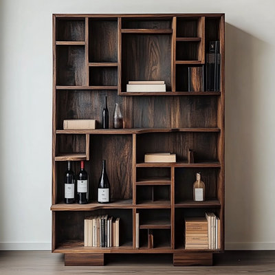 Simple and Retro Design Display Cabinet