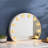 Alma White Finish Accent Mirror