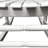 Balcony Porch Adult Rocking Chair - White Constructed From Solid Wood, With Comfortable Seat And Armrest, Back Rest, Easy Assembly, 280lbs Max Load Hardwood, , Stable Weight Bearing Capacity-1018221959