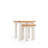 Solid Wood 2 Piece Nesting Table-1303139747-1303139745
