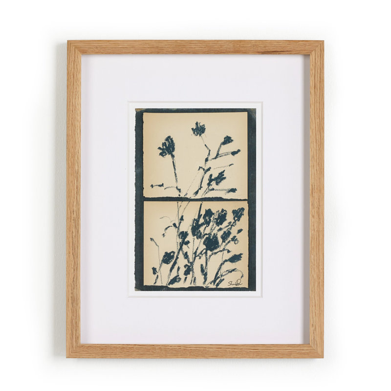 Summer Weeds II Painting by Shaina Page, 32" H x 23.5" W