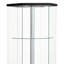 Vitrine en verre à 4 tablettes