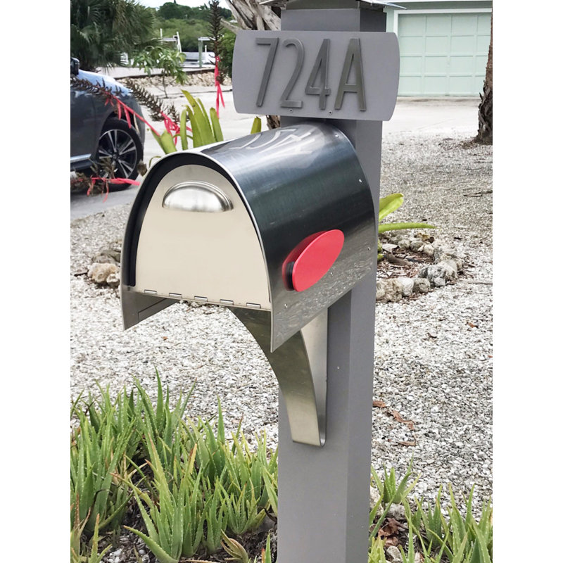 Stainless Steel Marine Grade Mailbox Mounting Bracket