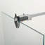 Vitrine en verre avec porte double 5 tablettes-101195897