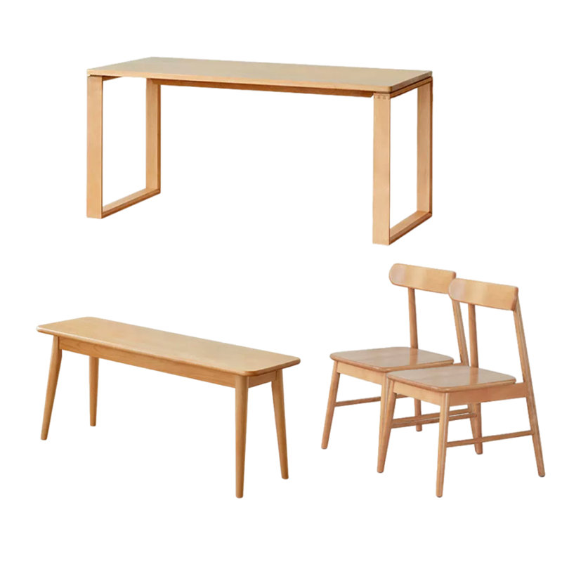 Mascaro Rectangular 31.49'' W Dining Set, 29.52"H x 55.11"L x 31.49"W