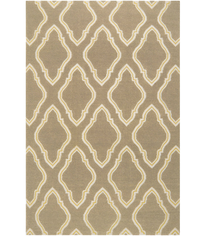 Larksville Wool Geometric Indoor Rug