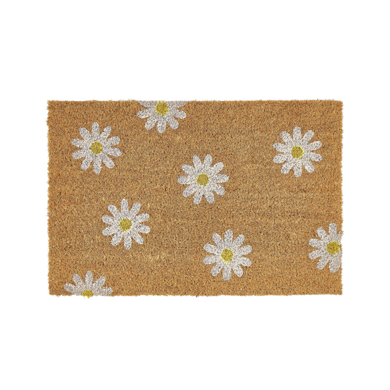 Mccullough Non-Slip Floral Doormat