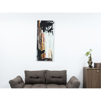 Captivating 47.06 In. X 18.59 Grey Canvas Wall Art - Hand-Painted For An Engaging Display 47'' 19'' Abstracts And Landscapes A Stylish Home