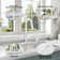 Willow Single-Handle Pull Down Sprayer Kitchen Faucet with Infrared Sensor, Soap Dispenser and Deck Plate