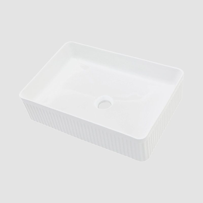 Go Peak Track 13.69'' Ceramic Rectangular Bathroom Sink
