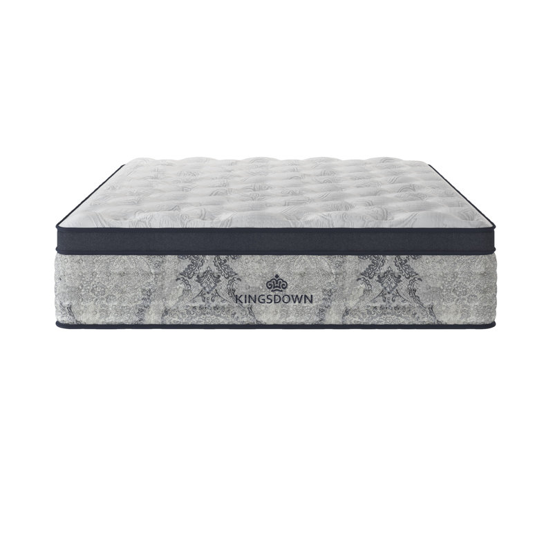 Kingsdown Passions Bankwell 16" Plush Full Euro Pillow Top Hybrid Luxury Mattress, Full