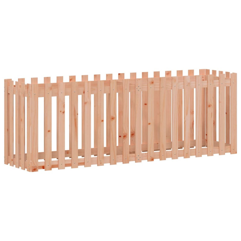 Washtenaw Wood Raised Garden Bed, Pink, 27.5" H x 78.7" W x 19.7" D