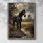 ANIMALS Series CECXIX, reproduction encadrée - bois massif
