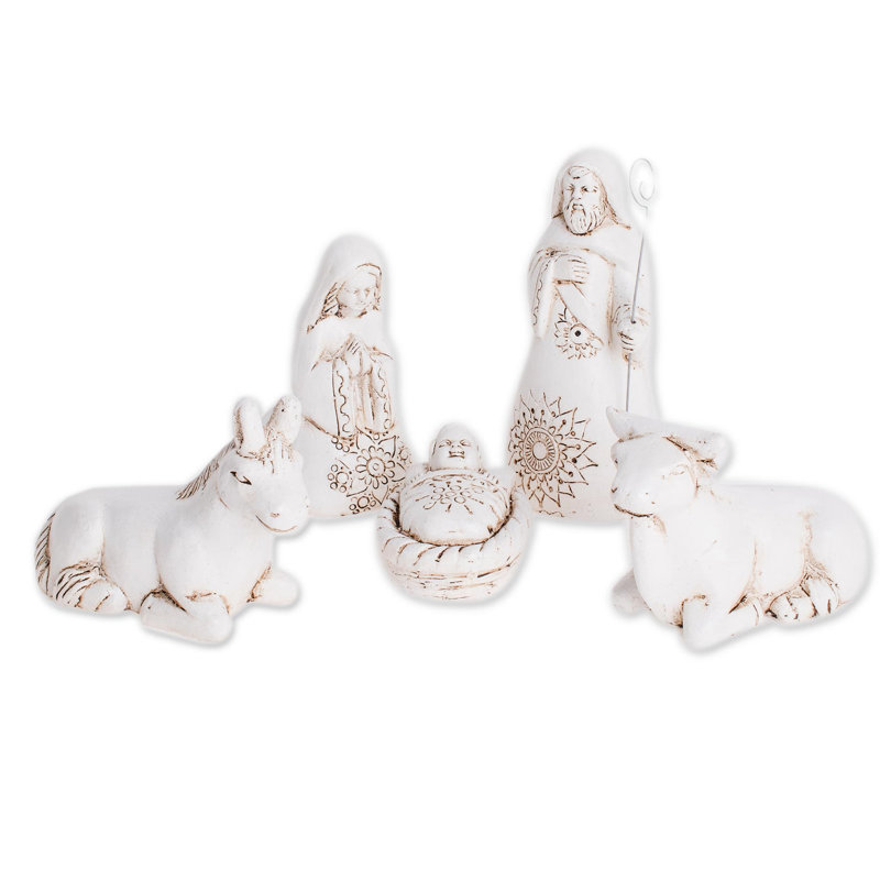 Ensemble de scènes 6 pièces love crèche