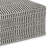 Safford 20"W Woven Recycled Polyester Upholstered Indoor/Outdoor Square Pouf-1574297402