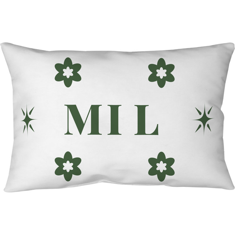 Coussin Milwaukee Basketball, Blanc/vert