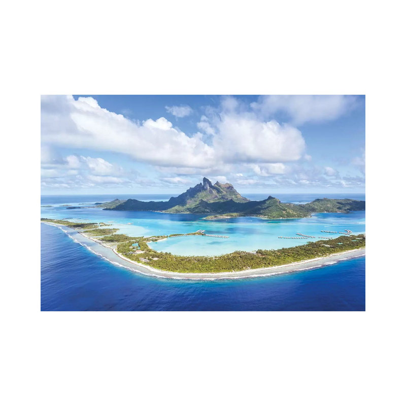 Bora Bora Island, French Polynesia by Matteo Colombo - Wrapped Canvas Print, 20.32 cm H x 30.48 cm W