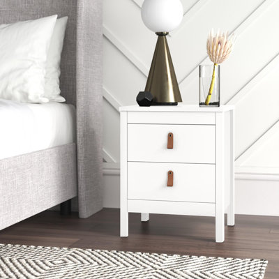 Cotham 2 Drawer Nightstand by Wade Logan