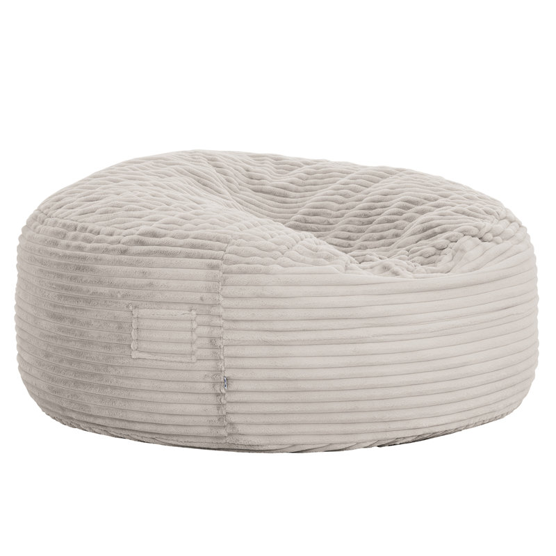 Large Corduroy Memory Foam Bean Bag
