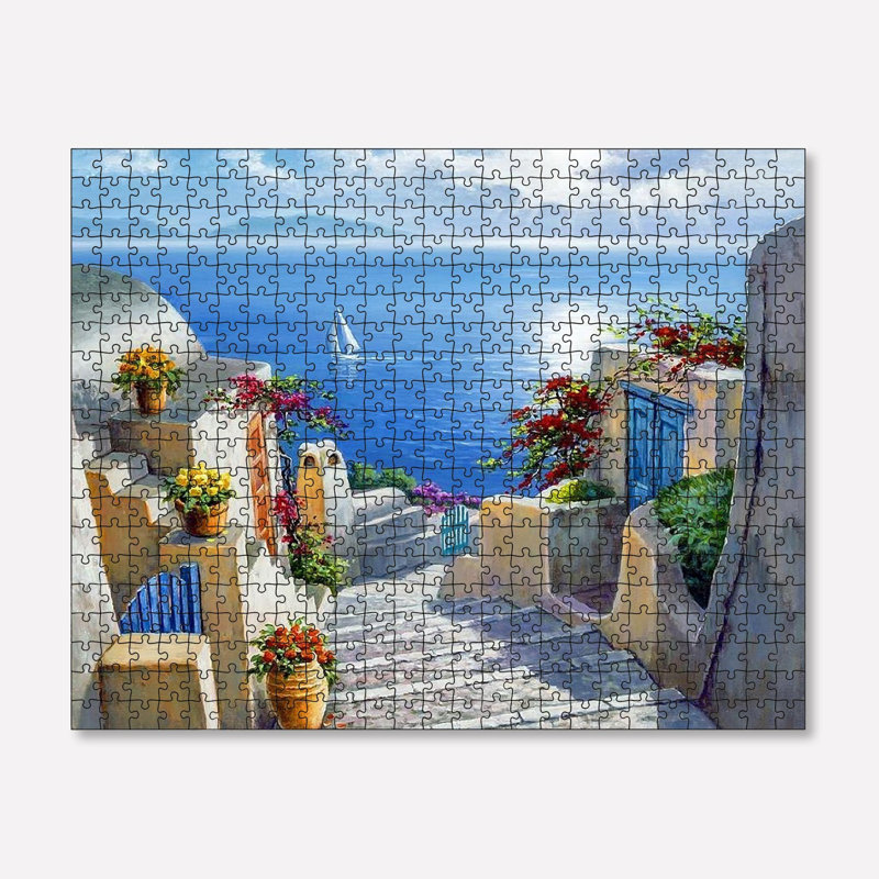 500 pièces en carton, 100% carton, 500 pièces, 18,9 x 13,4 pouces | Taille de la boîte: 13,2 po x 9,1 po x 2,0 po | Parfait pour le plaisir et la détente en famille, pièces durables de haute qualité pour un assemblage facile, cadeau idéal pour les amateurs de casse-tête