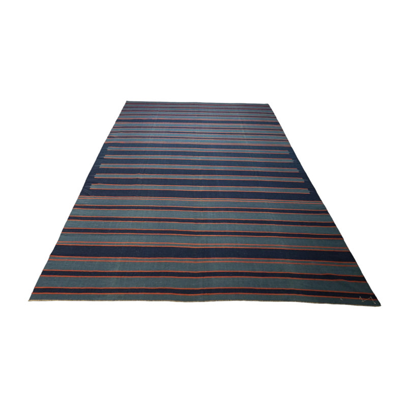 Dhurrie Hand Woven Wool Area Rug