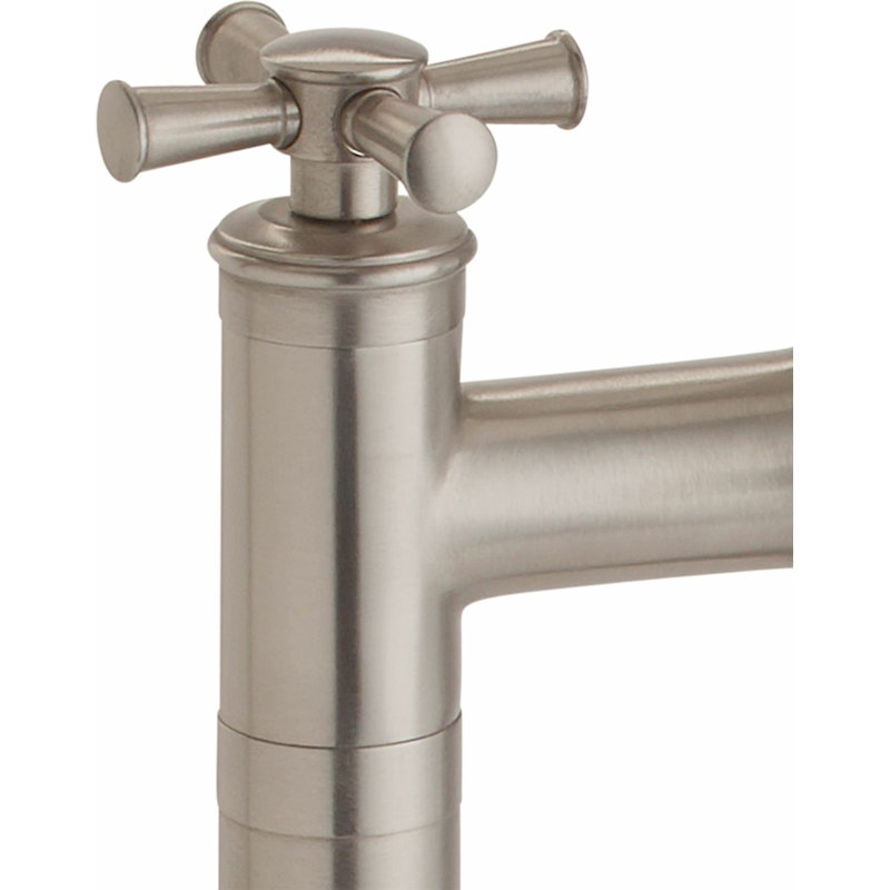 Hermosa Tub Filler, Satin Nickel