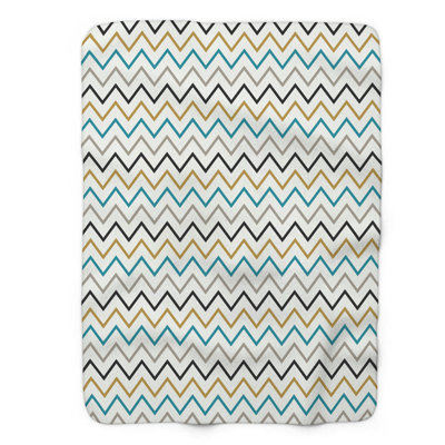 Blue Class - Couverture Sherpa de qualité supérieure 1 pièce