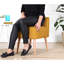 Corley 43cm Wide Tufted Square Solid Colour Footstool Ottoman-503525296
