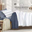 8-PC College Dorm Twin XL Bedding Bundle - Comforter Set, Sheet Set, Pillows and Laundry Bag-99311836