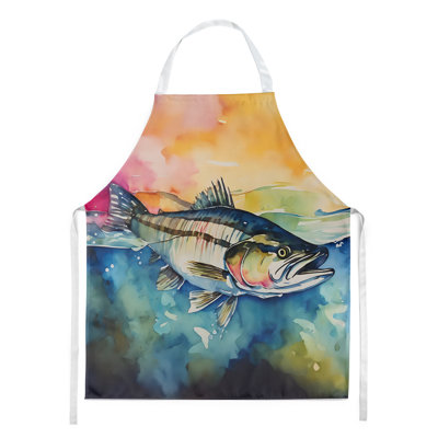 No Pattern Bib Apron