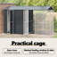 247cm Steel Floor Bird Cage