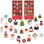 Ensemble de 12 décorations miniatures Petite Treasures, paquet de 2