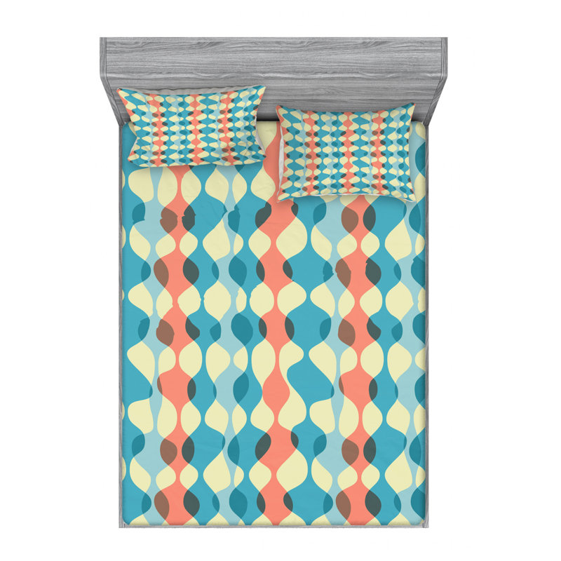 Microfiber Sheet Set, Full Sheet Set with Fitted Sheet