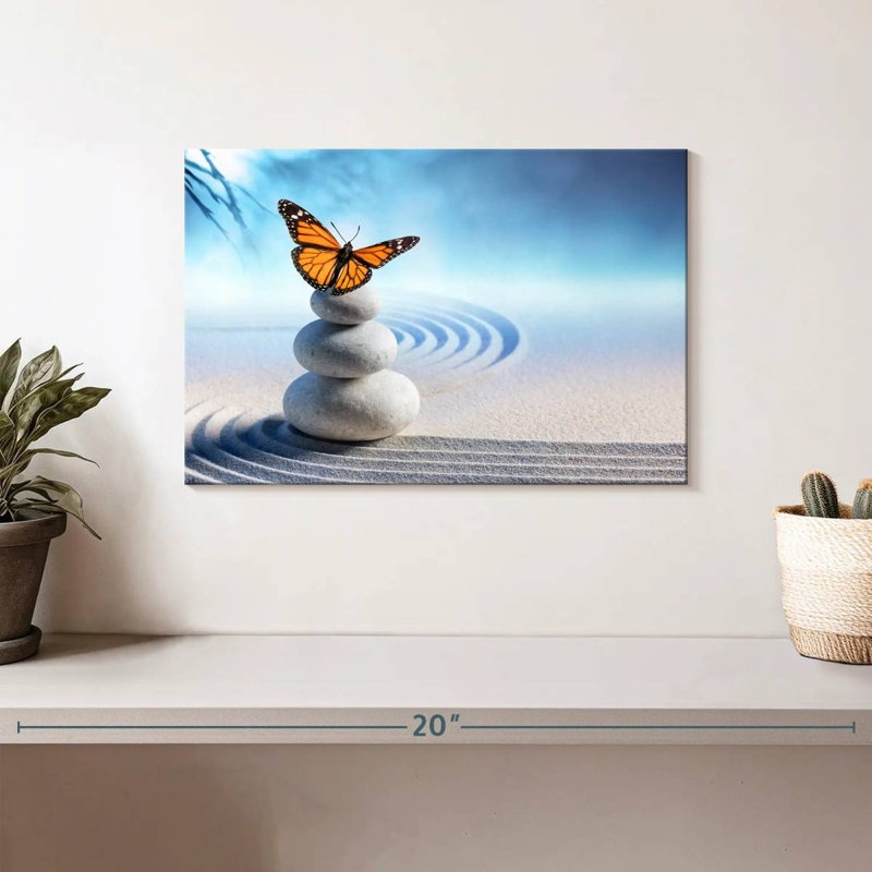 Butterfly Serenity, 8" H x 12" W