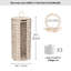 Allisan Free Standing Toilet Paper Holder-362671367