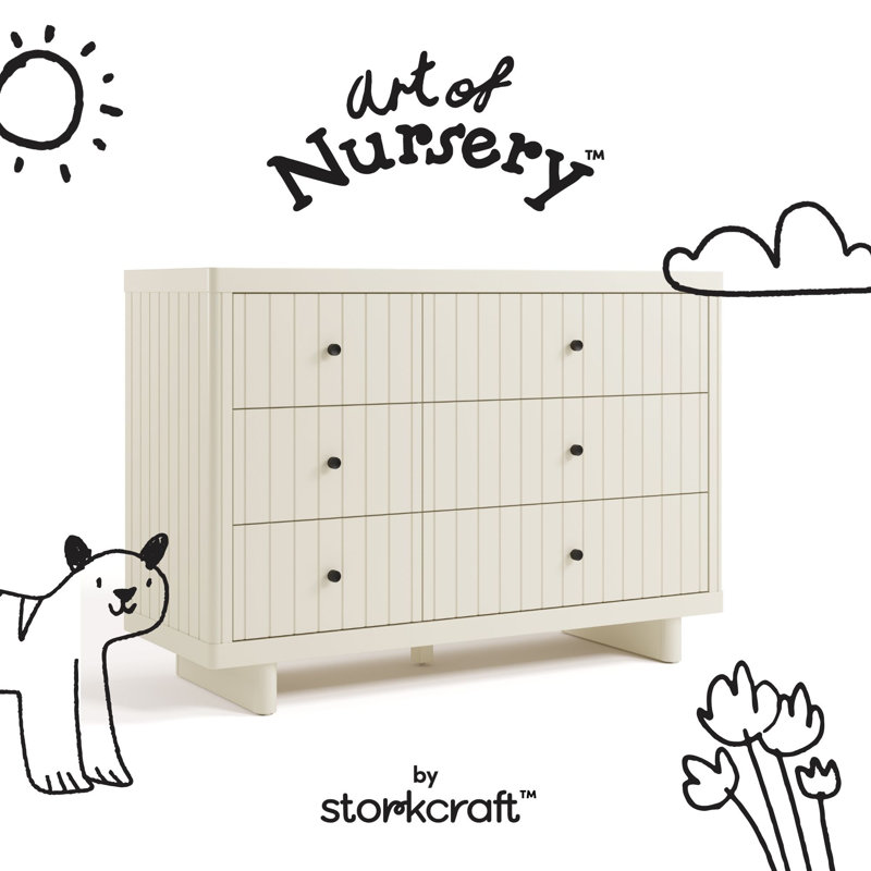 storkcraft dresser Texas 6 Drawer The Casablanca is crafted from wood and wood composites Casablanca 6 Drawer Dresser Storkcraft