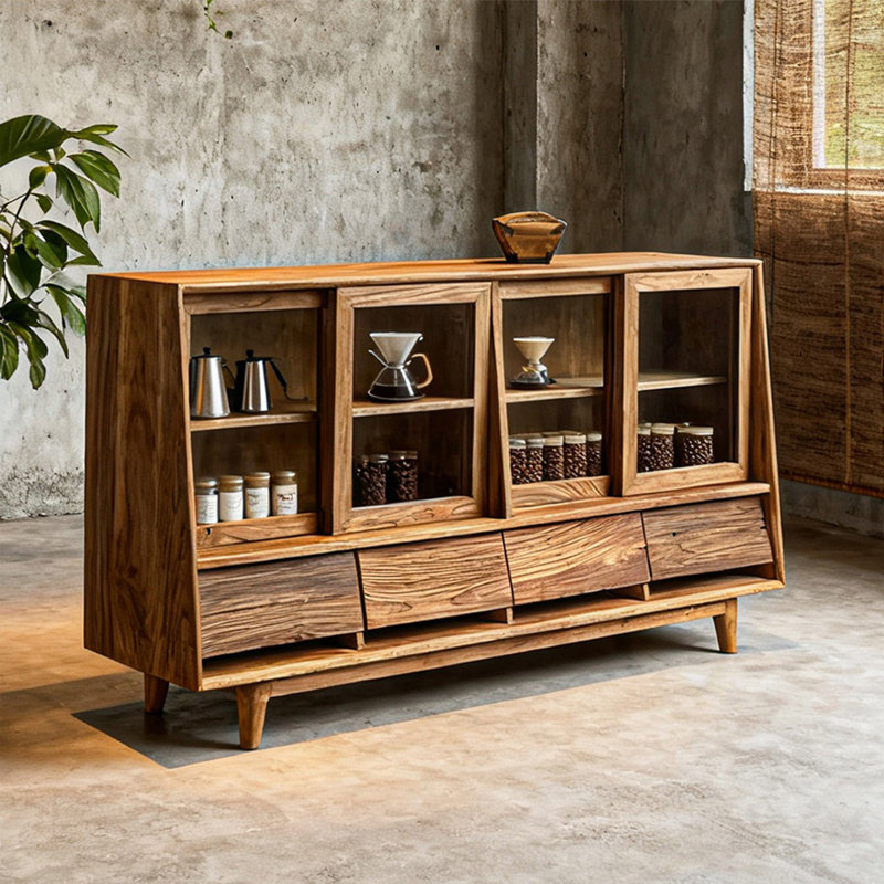 Medieval-style storage cabinet