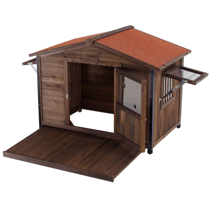 Grande cabane en bois pour chien