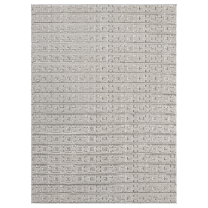 Tapis à motif géométrique abstrait Ksamil Collection, Rectangle 5 pi 2 po x 7 pi 2 po
