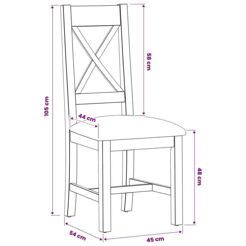 Side Chair, Beige, Beige