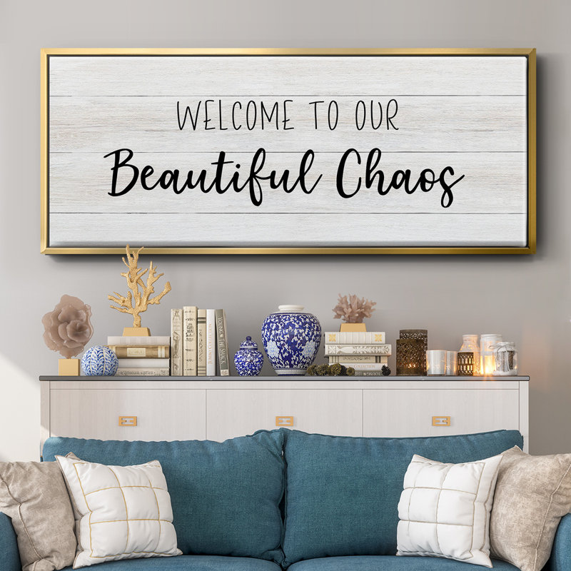 Beautiful Chaos - toile encadrée