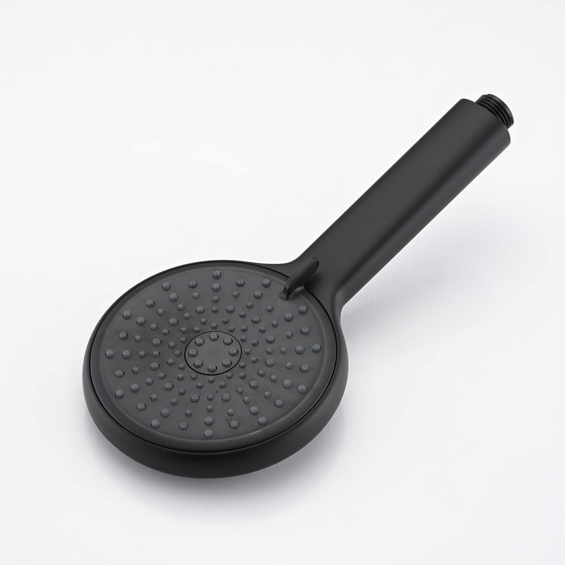 10" Rain Shower Head And Handheld - Matte Black Enhance Satisfaction Wall Mounted With Corrosion Finish