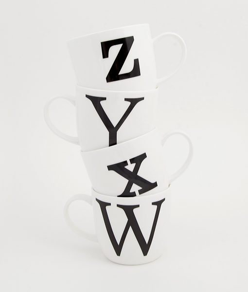 Rhuddlan Bone China Coffee Mug, Y