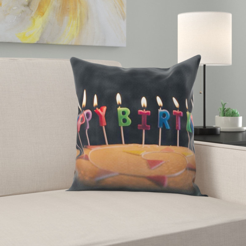 Coussin d’anniversaire
